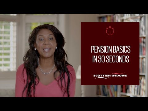 Pension Basics in 30 seconds