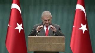 Başbakan Yıldırımdan Kabinede Değişiklik Açıklaması