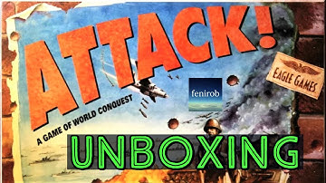 Attack! Board Game | Unboxing (No Talking)
