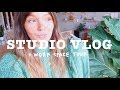 VLOG 26 |  Workspace Tour, Rearranging my Studio & Cooper Cuteness ✨