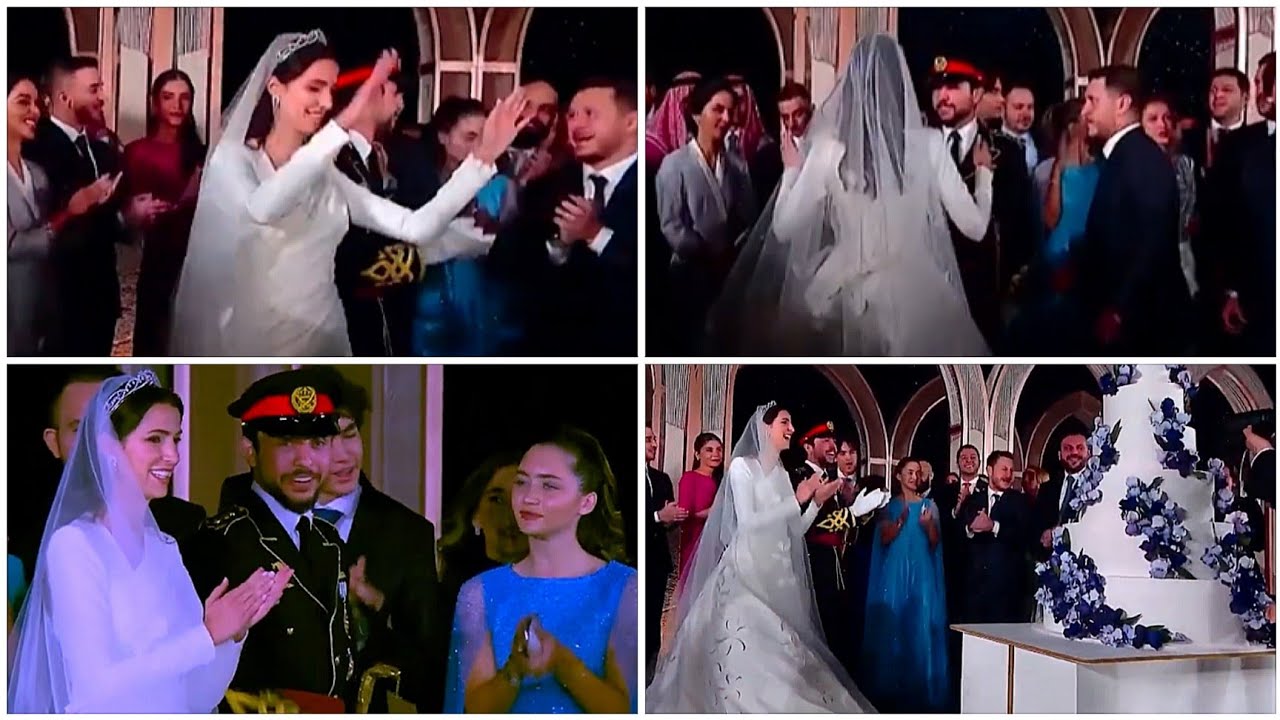 Rajwas dance in wedding wait for the end Royal wedding of crown prince Hossein and rajwa