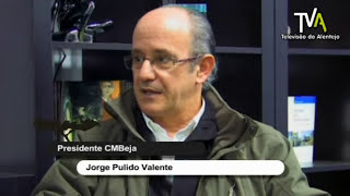 Jorge Pulido Valente Presidente da Câmara Municipal de Beja
