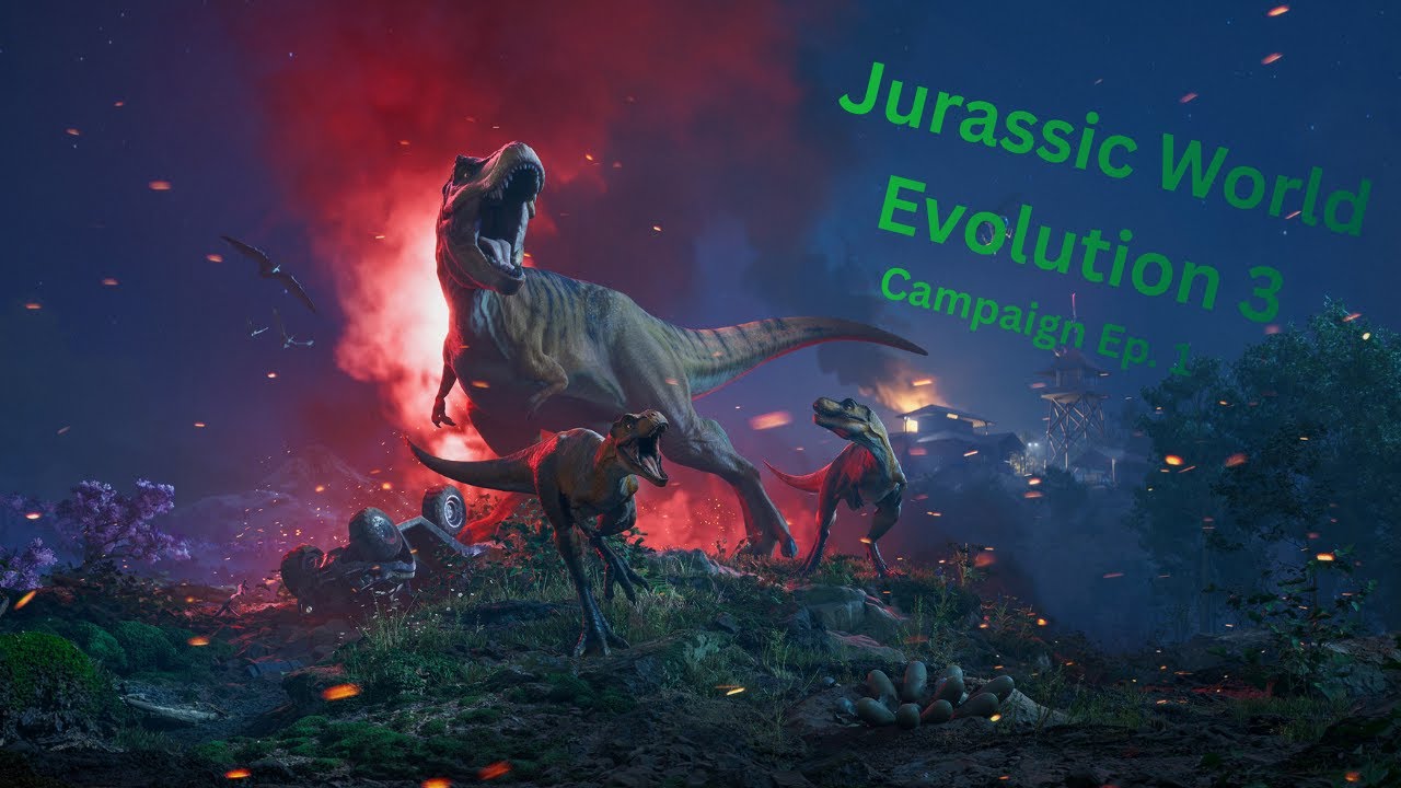 Jurassic World Evolution 3 | Campaign Ep.1 - YouTube