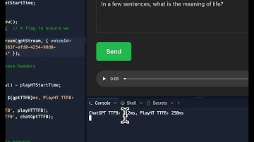 Conversational AI - PlayHT Turbo with chatGPT