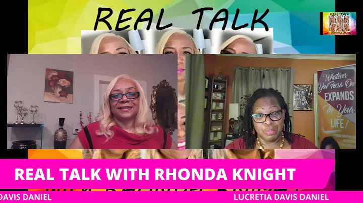 Real Talk with Rhonda Knight interviews Lucretia D...