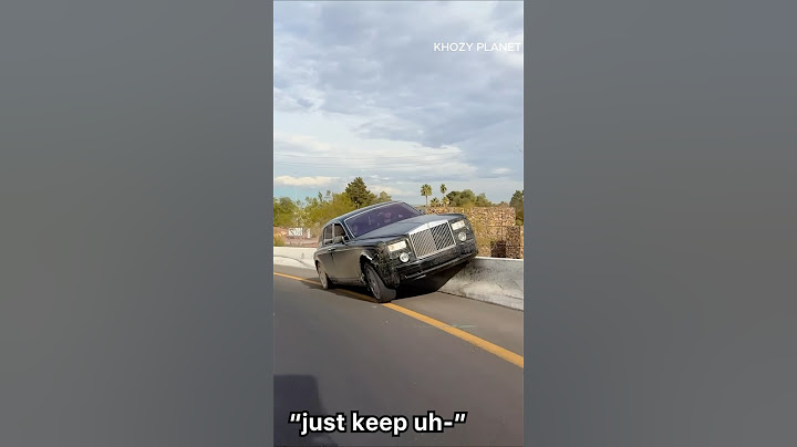 How to Destroy Rolls Royce in 17 min ? @whistlindiesel