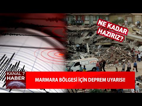 Marmara Bölgesi İçin Deprem Uyarısı!  Ne Kadar Hazırız?