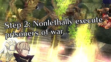 Conquest Step 2: Nonlethally execute prisoners of war