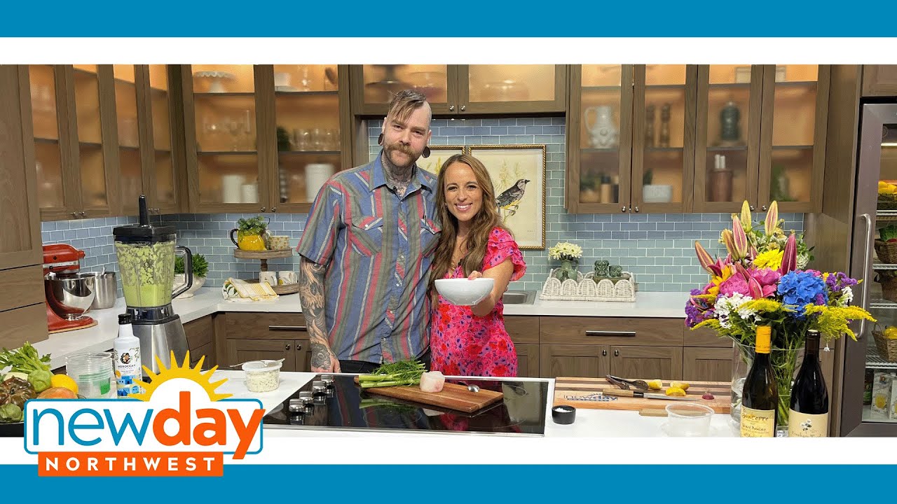 Cool down with fresh summer gazpacho - New Day NW - YouTube