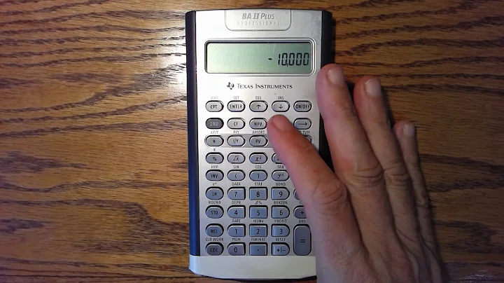 BAII Plus - Solving for Number of Periods