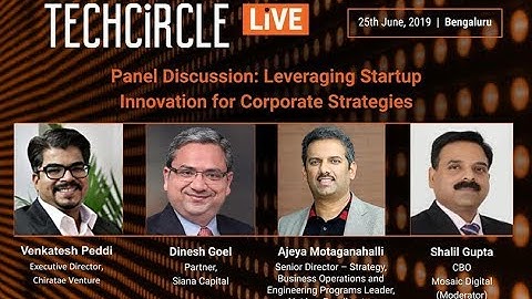 Corporates need to pay more attention to startups for innovation: Panellists at TechCircle Live