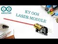 Arduino ky008 laser module