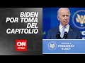 Biden por toma del Capitolio: “Nuestra democracia está bajo un ataque sin precedentes”