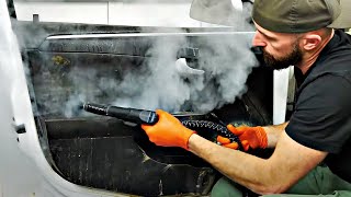 Satisfying ASMR: Super FILTHY Car Cleaning
