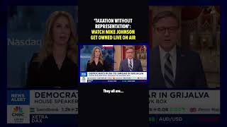 Mike Johnson gets called out for refusing to seat newly-elected Democratic Rep. Adelita Grijalva