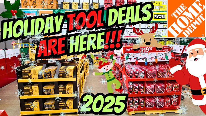 NEWLY Released! Home Depot Holiday 2025 Tool Deals You Must See!