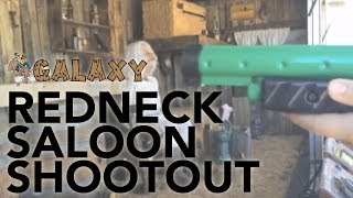 Redneck Saloon Shootout - Interactive Shooting Trailer - Galaxy Multi Rides