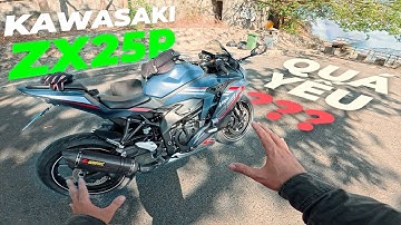 Đi Vũng Tàu bằng đường Cần Giờ cùng Kawasaki ZX25R | Quá hao xăng?