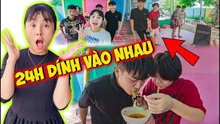 Thử Thách 24h Dính Vào Nhau - Bất Ngờ Về Khả Năng Kết Hợp Của Các Cặp Đôi Trẻ Trâu |Hằng Hóng Hớt TV screenshot 5