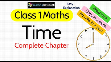 Class 1 Maths Chapter Time