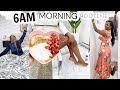 6AM PEACEFUL &amp; PRODUCTIVE MORNING ROUTINE (BUILDING A HEALTHY HABIT) | OMABELLETV