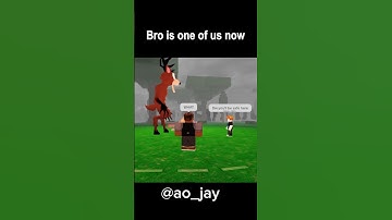 Why is the Deer 🦌 So scared of the Owl 😭 (99 nights in the forest fishing update) #robloxmemes