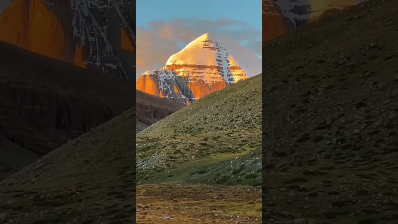 At the sacred foot of Kailash purify your karma, and pray for good luck and wealth to descend