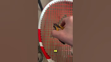 Dit tennisracket gaat ontploffen 😱