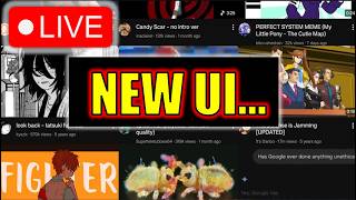 Information 🔴YouTube's New UI is LIVE Update
