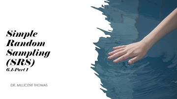 Simple Random Sampling SRS