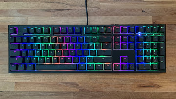 Ducky One 2 RGB Full Size Mechanical Keyboard Review