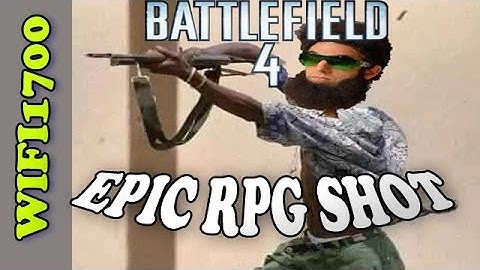 Wut the sky is magenta bf4 epic rpg shot round ending kill cam