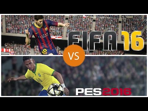 Video: PES Vs FIFA 16: Priateľské Porovnanie