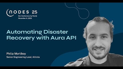 Automating Disaster Recovery with Aura API