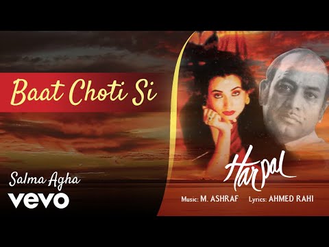 Baat Choti Si Harpal Salma Agha Ghazal Collection