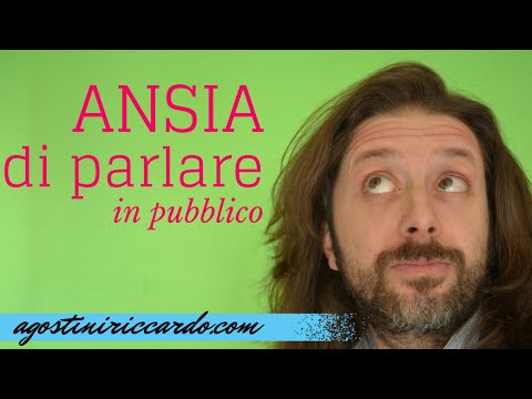 Video: Come Parlare In Pubblico Senza Preoccupazioni