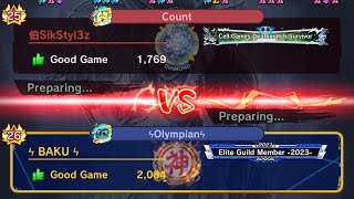 BAKU vs SikStyl3z (25x God Rank, Live Recording) DRAGON BALL LEGENDS screenshot 5