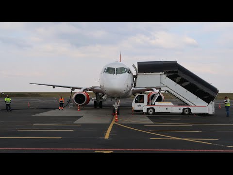 Суперджет 100 а/к Азимут | Рейс Санкт-Петербург - Калуга