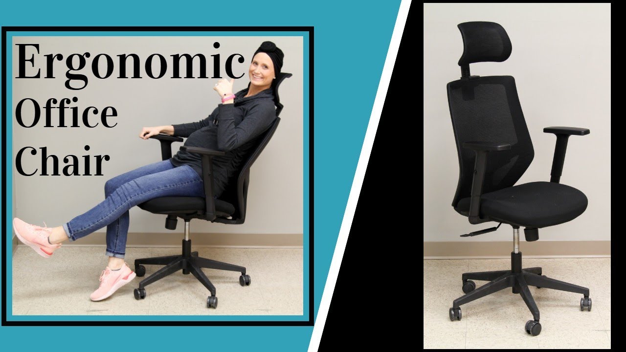 Ergonomic Office Chair with Adjustable Supports by Tribesigns