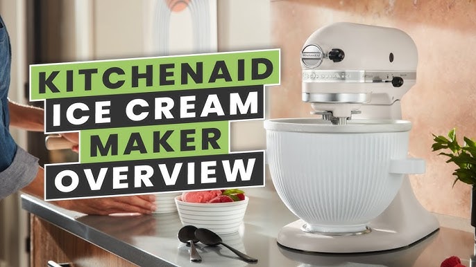 Tried it! – KitchenAid Ice Cream Attachment
