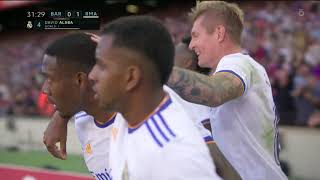 Гол Давида Алабы в матче «Барселона» – «Реал Мадрид»