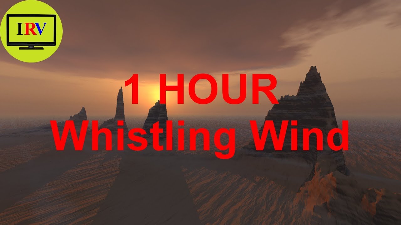 1 Hour Relax Sleep Sounds, Whistling Wind Nature Sounds (Sound Effect