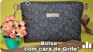 🌟Bolsa com &quot; cara de Grife &quot; 🌟Bolsa Fácil de fazer e vende muiiito🌟