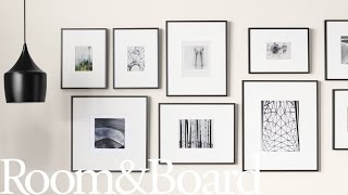 Wall Mount CD Shelves (Honey Oak) How to Create a Modern Frame Wall