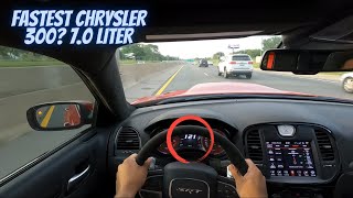 FIRST HIGH SPEED PULL IN MY HELLEPHANT CHRYSLER 300 *CRAZY FAST*