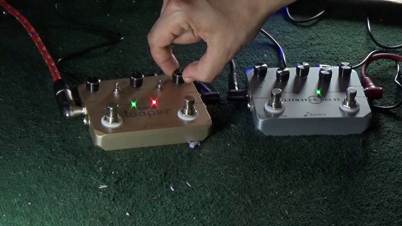 Donner DELUXE LOOPER and ULTIMATE DELAY review YouTube