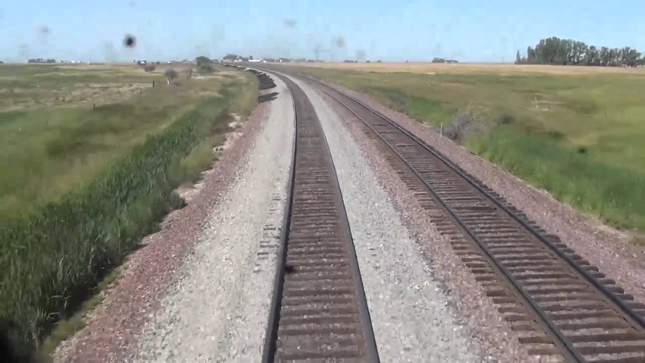 Amtrak Ride S2012 Amtrak 8 Cut Bank, MT Approach YouTube