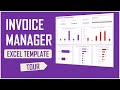 Invoice Manager Excel Template Tour