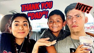 I HAD MY SON CALL MY BOYFRIEND DAD TO SEE HOW HE WOULD REACT!! Read description*