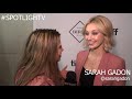 #SpotlighTV Actor Sarah Gadon